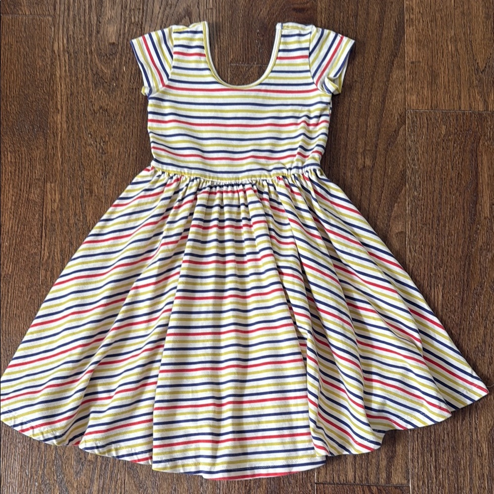 Alice + Ames Short Sleeved Striped Ballet Dress
